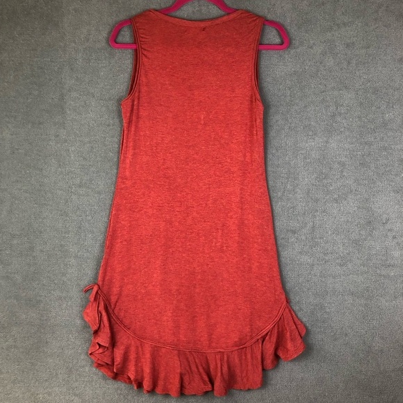 MAX STUDIO Women's Sleeveless Ruffled Hem Mini Dress size S - Picture 3 of 6